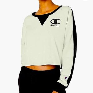 Champion Long Sleeve Crop Top